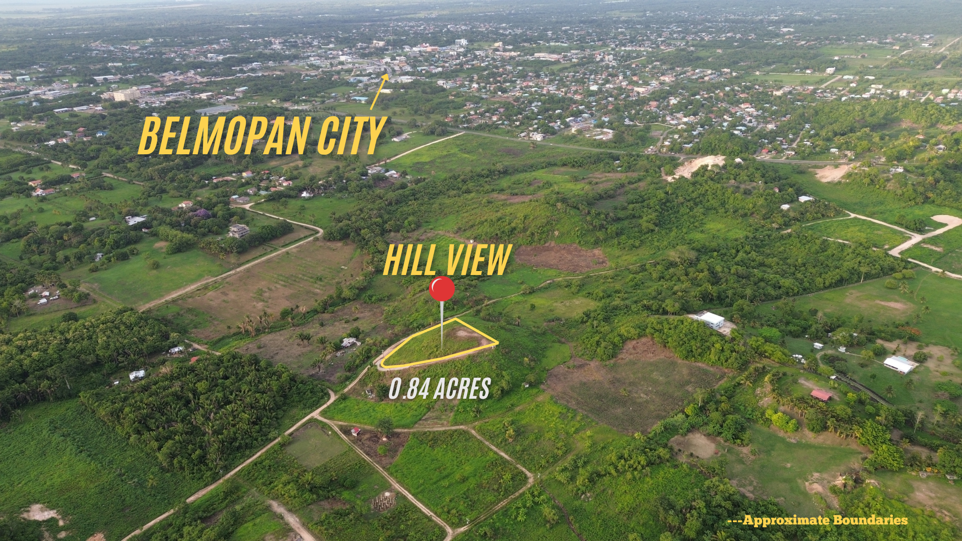 🌄Hilltop Lot with Panoramic Views – La Chosa, Belmopan🌿